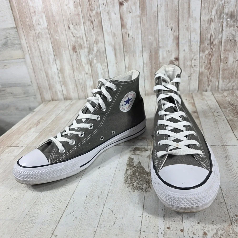 Converse Chuck Taylor All Star High Top Charcoal Gray Mens 11 1J793 Sneaker